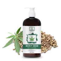 Buy cheap 750ML Massage Essential OIls Hemp Seed Essential Oils For Skin Detoxifying product
