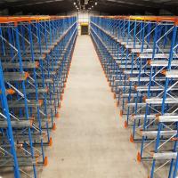 Buy cheap OEM Drive In Storage System Forklift Heavy Duty Industrial Pallet Racks product