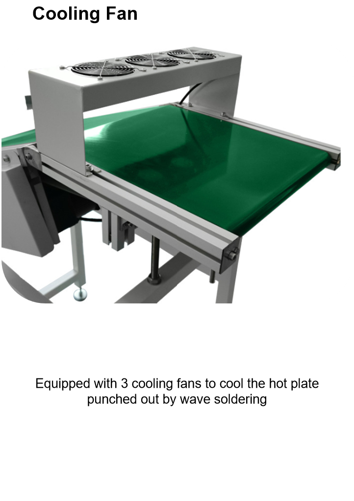 400mm PLC Control Pcb Inspection Conveyor SMT Production Line Equipment