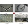 Buy cheap Anti Climbing Fencing Hot-dipped Galvanized 200 GSM Cross Concertina Razor Wire Loops from wholesalers
