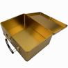 Buy cheap Rectangle Food Grade Metal Lunch Tin Storage Container Food Gift Packaging from wholesalers