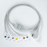 ECG Cable for DMS 300-3A , ECG 7 Lead Holter DMS Cable ECG DMS Holter