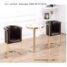 Buy cheap chair gold metal base mirror or brushed stainless steel table frames from wholesalers
