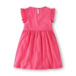 Sleeveless Ruffle Summer Children'S Clothing Cute Print Girl Boutique Dresses