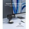 Buy cheap 15W 3In1 Magsafe Wireless Charger Stand with Zinc Alloy Silicone ABS Material from wholesalers