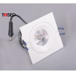 Square Adjustable Led Cob Downlight 10w Anti Glare LED Ceiling Spotlights