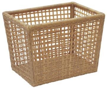 Buy cheap Waterproof Handweaved Hotel Laundry Bin Washable Rattan Plastic from wholesalers