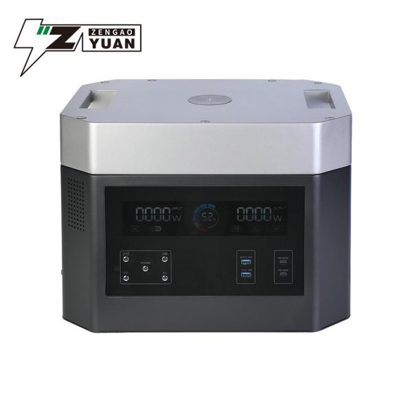 Buy cheap 1200W 110V AC Outlet Backup Lithium Battery Portable Power Station for Outdoors Camping from wholesalers