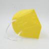 Buy cheap 5 Ply KN95 Melt Blown Yellow Disposable Non Woven Face Mask from wholesalers