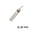 Buy cheap UL and CUL Tested Power Strip 1.5ft 3*14AWG Cord with Switch, Surge Protector from wholesalers