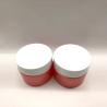 Buy cheap 30g 50g Empty Glass Container Jar For Facial Cream Plastic White Cap from wholesalers
