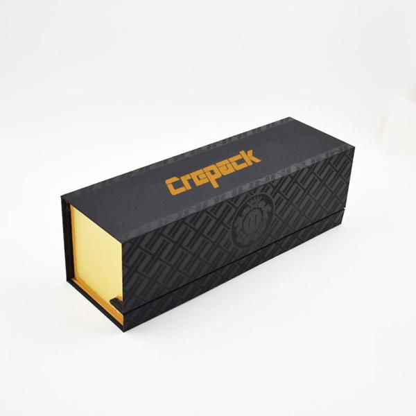 Buy cheap Custom Logo Magnetic Closure Wine Bottle Gift Box from wholesalers
