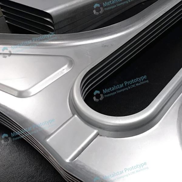 Custom high-strength low-alloy steel fast sheet metal prototype fabrication used