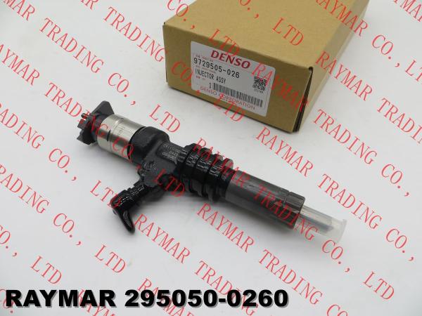 Buy cheap DENSO Genuine common rail fuel injector 295050-0260 for MITSUBISHI 6M60 EURO 5 ME306476 from wholesalers