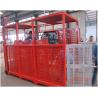 Buy cheap Open Top Cage 2ton 22m/Min Construction Material Lifting Hoist In Building Site construction site hoist from wholesalers