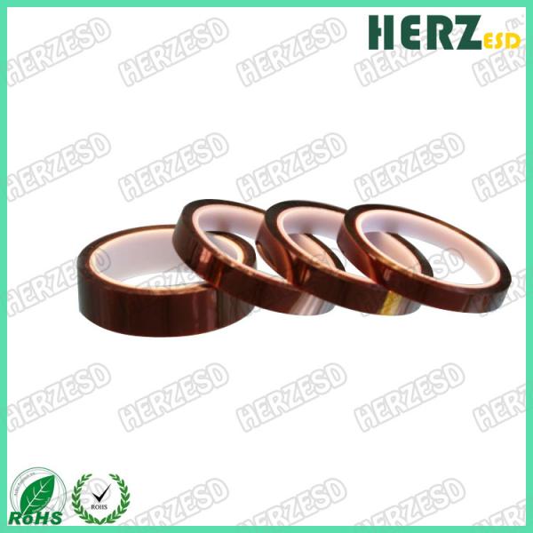 Buy cheap Kaptone ESD Antistatic Polyimide Adhesive Tape High Heat Resistance from wholesalers