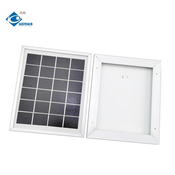 Buy cheap 2.5W Photovoltaic Portable Solar Panel ZW-2.5W-6VM Mini Glass Laminated Solar Panels Charger 6V from wholesalers