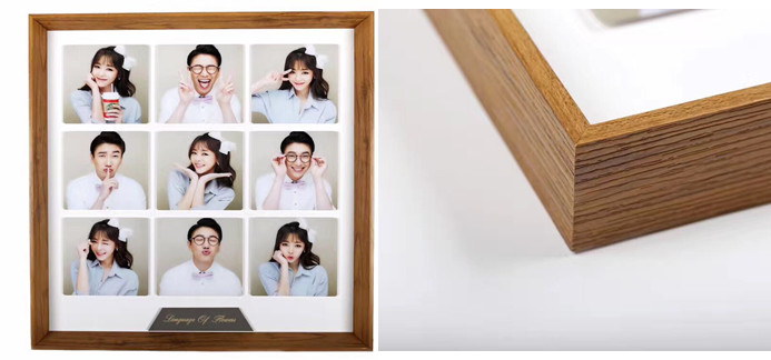 Acrylic Magnetic Photo Frame 4 X 6 , Acrylic Block Photo Frame Non - Toxic