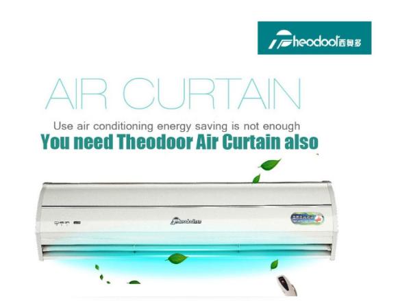 Buy cheap Fashion Wind Residential Air Curtain 1-2m Length For Door Entrance With R/C from wholesalers