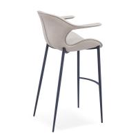 Buy cheap Metal Frame PU Leather 8.25KG 104cm High Bar Chair product