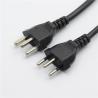 Buy cheap OEM Cable Wire Harness Three Inserts Computer Power Cord AC 250V 10A from wholesalers