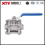 Xtv 3/4 Inch Full Port Manual Stainless Steel 3PC Ball Valve Customizable and