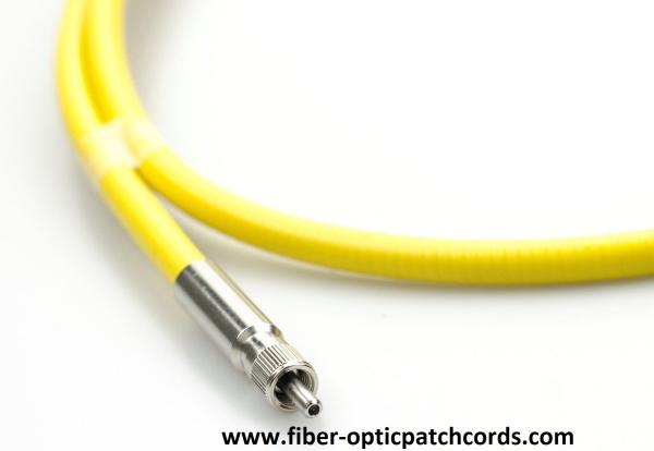 Buy cheap SMA905 SMA906 Laser Optical Fiber Cable with Air Isolation Groove Connector Yellow cable from wholesalers