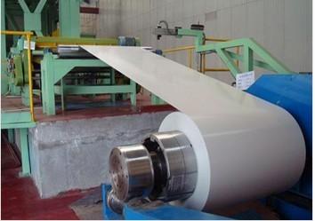 Quality 40 - 275 g/m2 Zinc Coating 700 -1250mm Width EN 10169 DX51D+Z Color Coated Steel Coil for sale