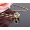 Buy cheap Rome Number Pendant Necklace Diamond Stainless Steel Jewelry Rose Gold Fashion color Necklace from wholesalers