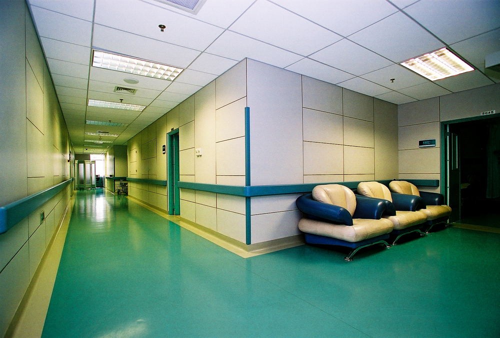 Water Resistant Compressed Fibre Cement Board Hospital Wall Decorative Panel