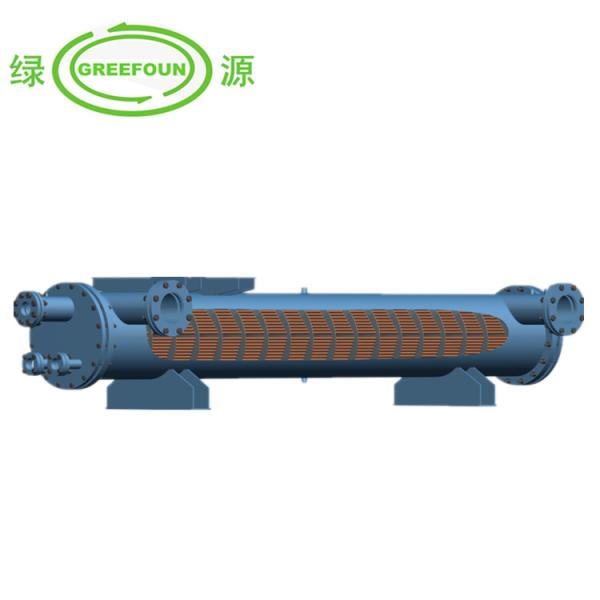 Buy cheap R140A Straight Dry Spiral Baffle Plate Evaporator from wholesalers