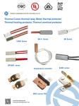 250V 10A 250V 7A / 24V 12A Motor Thermal Protector 60 - 170C Manual reset Motor
