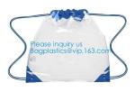 Promotional Transparent PVC Clear Drawstring Backpack Bags,Promotional Hot