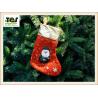 Buy cheap non-woven big size christmas sock decoration/OEM O ODM from wholesalers
