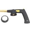 Buy cheap As shown Refillable Gas Heating Blow Torch Butane Flame Gun Welding Gas Torch BBQ Burner from wholesalers