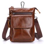 Luxury Crossbody Neck Wallet 4.9*7.3*2.3'' Black Genuine Leather Multifunctional