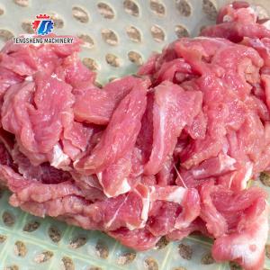 Buy cheap 145K 380V Disassembly meat slicer large stainless steel slicer slicer commercial dicing machine from wholesalers