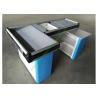 Buy cheap Customized Color Grocery Store Retail Cashier Desk / Stylish Cash Table For Hypermarket from wholesalers
