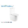 Buy cheap Sanitary Ware Bathroom Close Coupled Toilet Modern Ceramic Toilet White Color from wholesalers