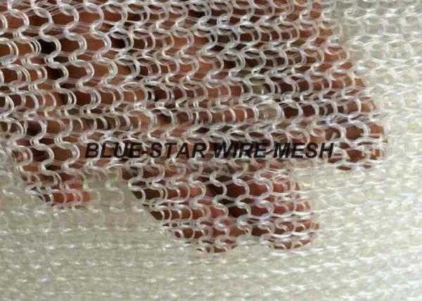 Buy cheap PP / PE / PTFE / Nylon Knitted Metal Mesh Wire Dia 0.15mm - 0.28mm For Filtration & Separation Industries from wholesalers