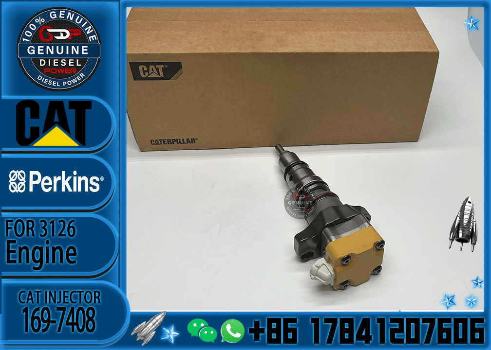 High quality 0R-9349 diesel fuel injectors 169-7408 for CAT Engine 3408 3412