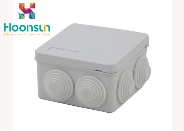 Buy cheap White Waterproof Junction Box Cable Gland Accessories With PVC Stopper IP65 from wholesalers