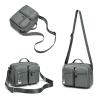 Buy cheap Adjustable Gray Mens Sling Bag Big Nylon Crossbody Bag Custom Printing from wholesalers