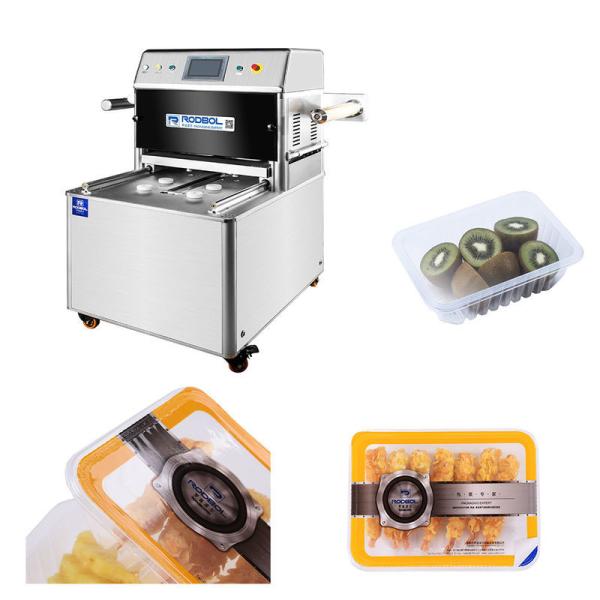 Buy cheap Touch Screen Pneumatic MAP Packaging Machine , Vertical Vacuum Packaging Machine from wholesalers