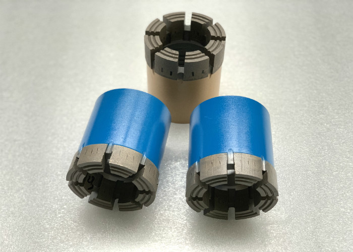 H / WL W - Profile Diamond Impregnated Drill Bit Wire Line Tools High Efficieney