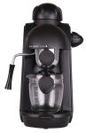 Black 220V Espresso Machine , 240ml Small Espresso Machine With Steamer