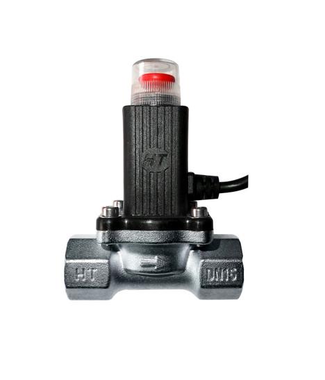 Buy cheap 1.5A 12V Emergency Gas Shut Off Solenoid Valve G1/2 G3/4 G1 from wholesalers