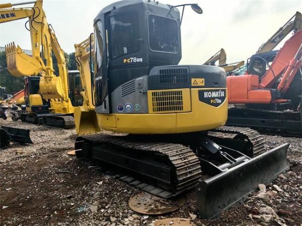 Buy cheap Compact Second Hand Komatsu PC78US Excavator 7 Ton Komatsu Crawler Excavator from wholesalers