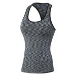 Puff Sleeve Skin Tights Fitness Fashion Running Sport Tank Top Women