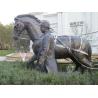 Buy cheap Bronze sculpture with patina finish from wholesalers